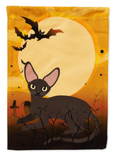 Load image into Gallery viewer, Halloween Peterbald Cat Flag Canvas House Size BB4451CHF