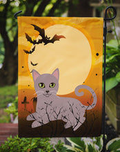 Load image into Gallery viewer, Halloween Russian Blue Cat Garden Flag - Outdoor Decorative Yard Flag BB4452GF