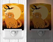 Load image into Gallery viewer, Halloween Scottish Fold Cat Ceramic Night Light BB4453CNL