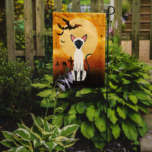 Load image into Gallery viewer, Halloween Siamese Cat Garden Flag - Outdoor Decorative Yard Flag BB4454GF