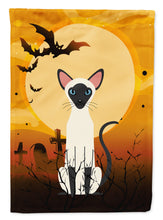 Load image into Gallery viewer, Halloween Siamese Cat Garden Flag - Outdoor Decorative Yard Flag BB4454GF