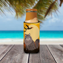 Load image into Gallery viewer, Halloween Siberian Cat   Hugger for slim cans BB4455MUK