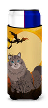 Load image into Gallery viewer, Halloween Siberian Cat   Hugger for slim cans BB4455MUK