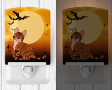 Load image into Gallery viewer, Halloween Sokoke Cat Ceramic Night Light BB4456CNL