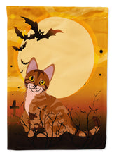 Load image into Gallery viewer, Halloween Sokoke Cat Garden Flag - Outdoor Decorative Yard Flag BB4456GF