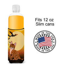 Load image into Gallery viewer, Halloween Sokoke Cat   Hugger for slim cans BB4456MUK