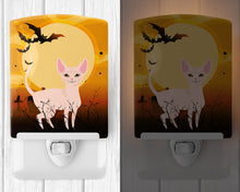 Load image into Gallery viewer, Halloween Sphynx Cat Ceramic Night Light BB4457CNL