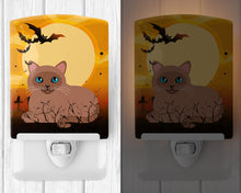 Load image into Gallery viewer, Halloween Tonkinese Cat Ceramic Night Light BB4458CNL