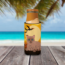 Load image into Gallery viewer, Halloween Tonkinese Cat   Hugger for slim cans BB4458MUK