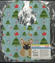 Load image into Gallery viewer, Christmas French Bulldog Cream Baby Bib BB4670BIB