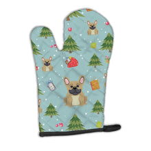 Load image into Gallery viewer, Christmas French Bulldog Cream Oven Mitt BB4670OVMT