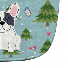Load image into Gallery viewer, Christmas French Bulldog Piebald Baby Bib BB4671BIB