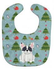 Load image into Gallery viewer, Christmas French Bulldog Piebald Baby Bib BB4671BIB