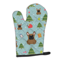 Load image into Gallery viewer, Christmas French Bulldog Brown Oven Mitt BB4673OVMT