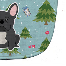 Load image into Gallery viewer, Christmas French Bulldog Black Baby Bib BB4674BIB