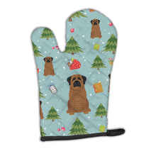 Load image into Gallery viewer, Christmas Mastiff Brindle Oven Mitt BB4675OVMT