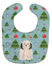 Load image into Gallery viewer, Christmas Lowchen Baby Bib BB4679BIB