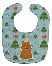 Load image into Gallery viewer, Christmas Norwich Terrier Baby Bib BB4680BIB