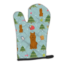 Load image into Gallery viewer, Christmas Karelian Bear Dog Oven Mitt BB4682OVMT