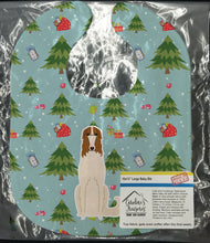 Load image into Gallery viewer, Christmas Borzoi Baby Bib BB4683BIB