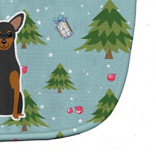 Load image into Gallery viewer, Christmas Manchester Terrier Baby Bib BB4688BIB