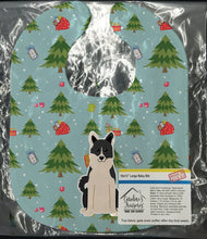 Load image into Gallery viewer, Christmas Russo-European Laika Spitz Baby Bib BB4689BIB