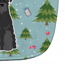 Load image into Gallery viewer, Christmas Standard Schnauzer Black Baby Bib BB4692BIB