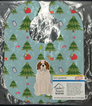 Load image into Gallery viewer, Christmas Saint Bernard Baby Bib BB4695BIB