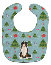 Load image into Gallery viewer, Christmas Bernese Mountain Dog Baby Bib BB4696BIB