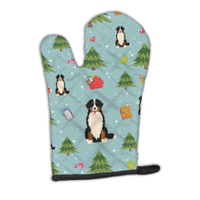 Load image into Gallery viewer, Christmas Bernese Mountain Dog Oven Mitt BB4696OVMT
