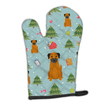 Load image into Gallery viewer, Christmas Border Terrier Oven Mitt BB4699OVMT