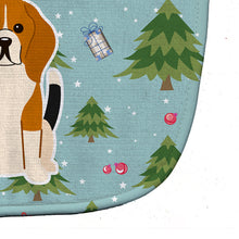 Load image into Gallery viewer, Christmas Beagle Tricolor Baby Bib BB4700BIB