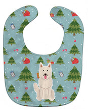 Load image into Gallery viewer, Christmas White German Shepherd Baby Bib BB4705BIB