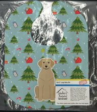 Load image into Gallery viewer, Christmas Yellow Labrador Baby Bib BB4715BIB