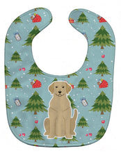 Load image into Gallery viewer, Christmas Yellow Labrador Baby Bib BB4715BIB