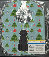 Load image into Gallery viewer, Christmas Black Labrador Baby Bib BB4717BIB