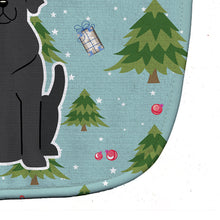 Load image into Gallery viewer, Christmas Black Labrador Baby Bib BB4717BIB