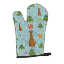 Load image into Gallery viewer, Christmas Irish Terrier Oven Mitt BB4722OVMT