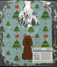 Load image into Gallery viewer, Christmas Irish Water Spaniel Baby Bib BB4723BIB