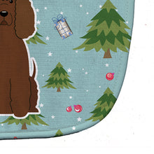 Load image into Gallery viewer, Christmas Irish Water Spaniel Baby Bib BB4723BIB