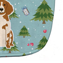 Load image into Gallery viewer, Christmas Brittany Spaniel Baby Bib BB4732BIB