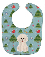 Load image into Gallery viewer, Christmas Bichon Frise Baby Bib BB4735BIB