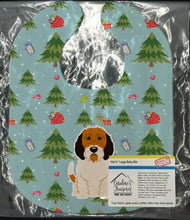 Load image into Gallery viewer, Christmas Petit Basset Griffon Veenden Baby Bib BB4739BIB