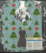 Load image into Gallery viewer, Christmas Briard Black Baby Bib BB4741BIB