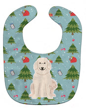 Load image into Gallery viewer, Christmas Great Pyrenese Baby Bib BB4743BIB