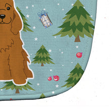 Load image into Gallery viewer, Christmas Cocker Spaniel Red Baby Bib BB4755BIB