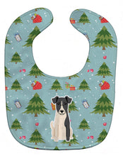 Load image into Gallery viewer, Christmas Smooth Fox Terrier Baby Bib BB4758BIB