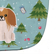 Load image into Gallery viewer, Christmas Pekingnese Red White Baby Bib BB4763BIB