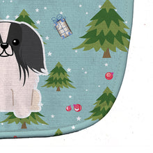 Load image into Gallery viewer, Christmas Pekingnese Black White Baby Bib BB4765BIB