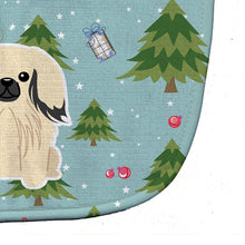 Load image into Gallery viewer, Christmas Pekingnese Cream Baby Bib BB4766BIB